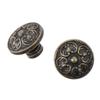 Solid Round Closet Door Knoks Brass Cabinet Knobs for Warehouse, Glass Door& Garden Door
