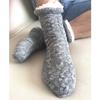 Men's Extra Thick Fleece-Lined Anti-Slip Indoor Slipper Socks