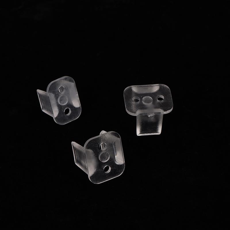 20 шт. неоновых полосок 6X12 мм / 8X16 мм светодиодные крепежные АБС-пластиковые монтажные зажимы светодиодные крепежные АБС-пластиковые монтажные зажимы