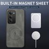 For Xiaomi Redmi 15 5G (Global) (169mm) Magnetic Case WANLONFENG SD1 Series Nappa Texture PC TPU Phone Cover