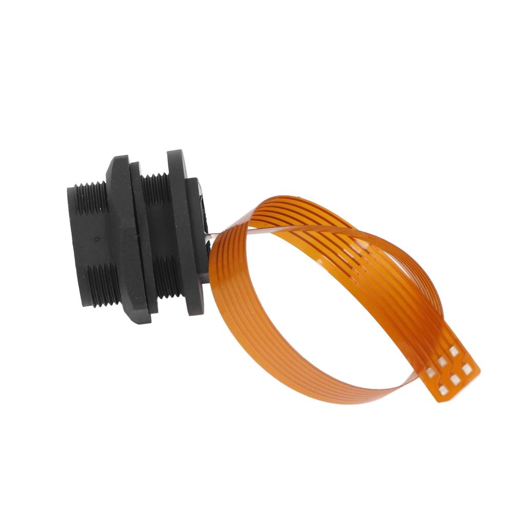SIM Socket Flexible Cable 20cm IP68 Water Proof Threaded Panel Mount SIM Card Female Socket To Male