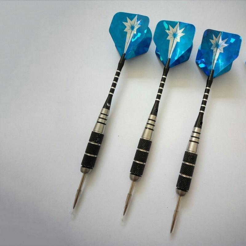 22g 3-piece Professional Aluminum Dart Needle Competition Drop Resistant Flying Mark Darts Accessories Sports Entertainment LS
