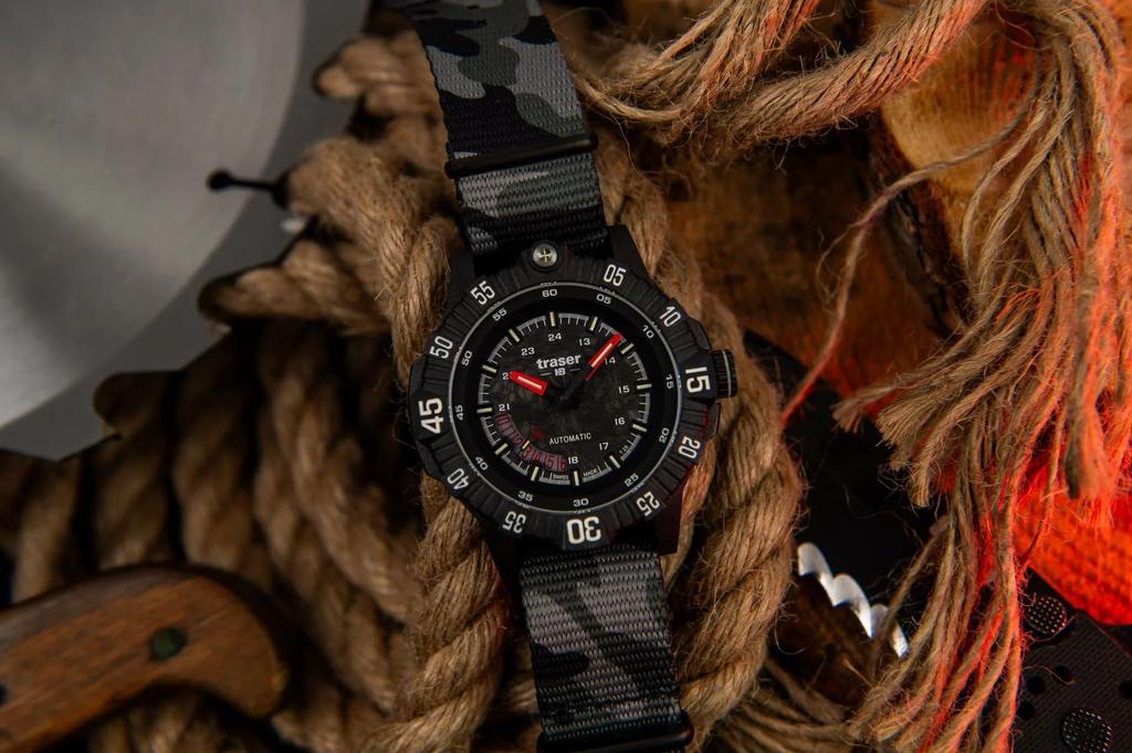 Автоматические мужские часы Tracer P99 A Tactical 110960, Серые