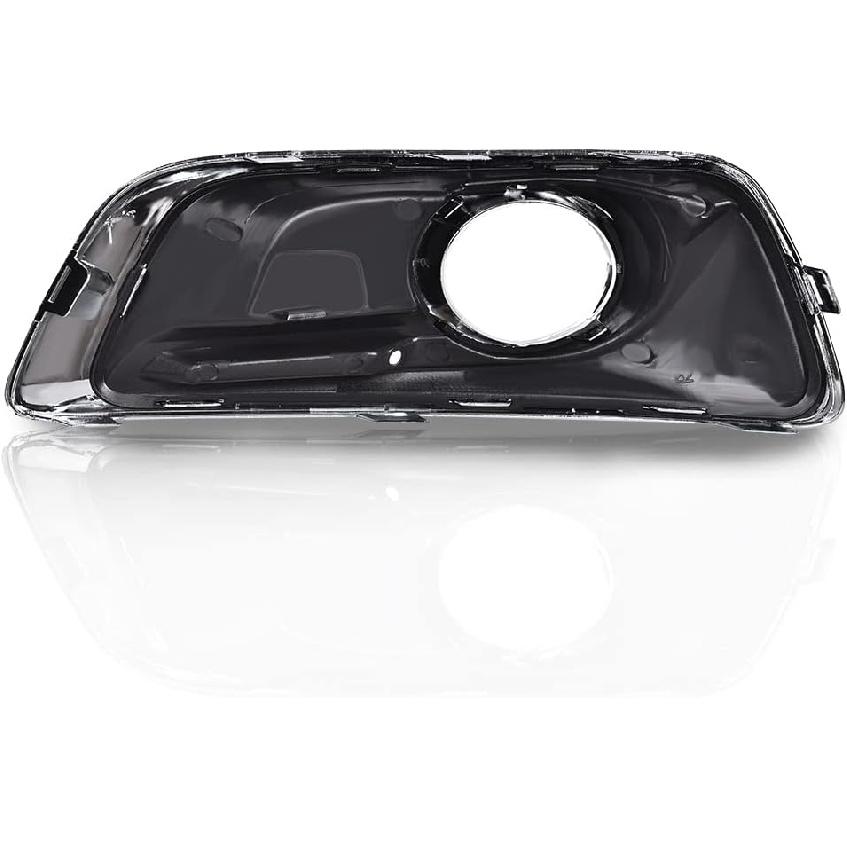 PIT66 Fog Lights Frame Trim Assembly Compatible with Chevy Malibu Eco 2013-2014/ Malibu 2013-2015/ Malibu Limited 2016, Left & Right Side Black 1