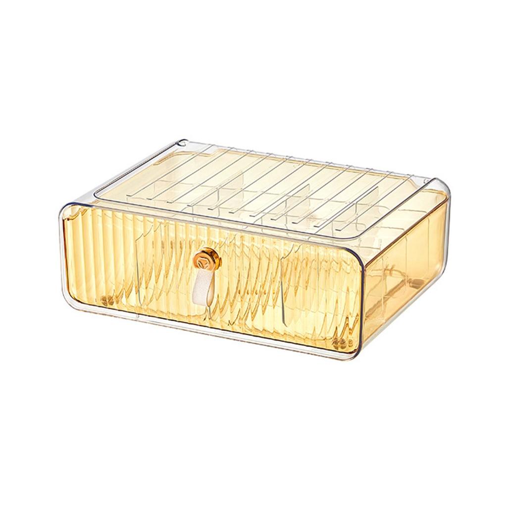 Ящик для хранения нижнего белья, 16-ячеечный штабелируемый пылезащитный многофункциональный трусики, бюстгальтеры, детская одежда, носки, галстуки, ремни, разделитель, органайзер, товары для дома