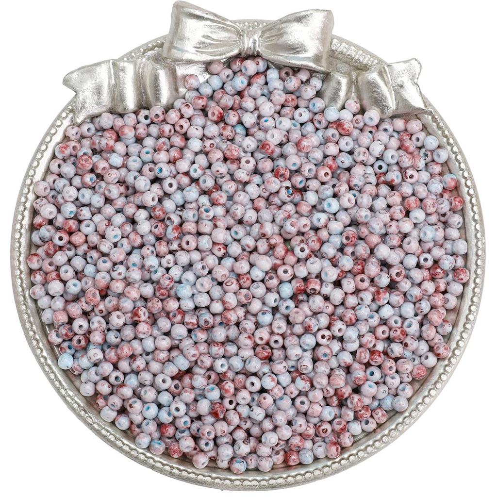 300 шт. Бутылочные 3 мм стеклянные бусины Шарм чешские бусины Семена разделительные бусины для изготовления ювелирных изделий Аксессуары