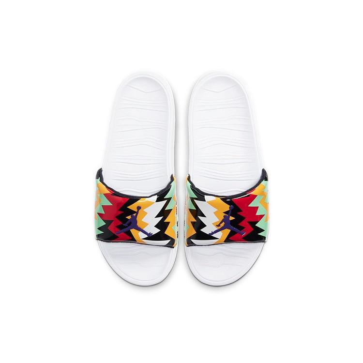 Шлепанцы Air Jordan Break Slide 'Белый Мультиколор' Мужские AR6374-102