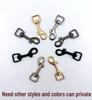 Zinc Alloy Dog Buckle Keyring Hook for Pet Leash, Bag & Apparel Accessories