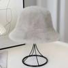 Thickened Faux Mink Fur Mongolian Bucket Hat with Ear Protection for Autumn & Winter
