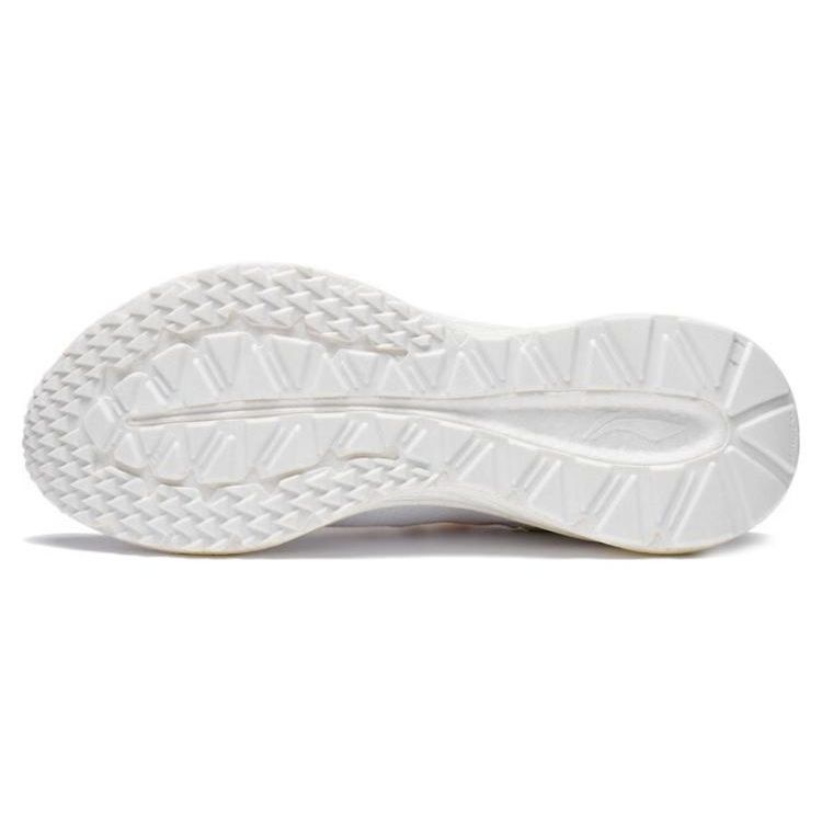 Кроссовки Li Ning Yue Ying 2.0 с нескользящей подошвой, амортизирующие, прочные, с низким верхом, женские, белые, зеленые, оранжевые ARHT002-1