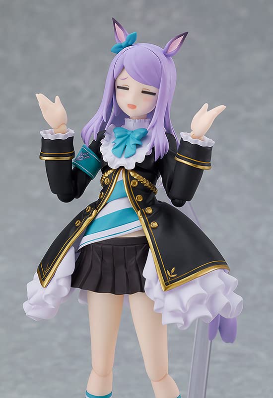 Figma Uma Musume Pretty Derby Медзиро Маккуин Пластиковая Раскрашенная Подвижная Фигурка Не Масштабированная