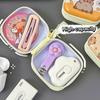 Cartoon Cute Capybara Small Coin Purse Fashion Waterproof Mini Storage Box Portable Wallet Mini Headphone Bag
