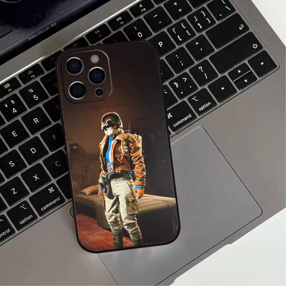 H-HOT GAME A-ARC Raiders Phone Case For iPhone 17,16,15,14,13,12,11 Plus,Pro Max,XS,Soft Silicone Black Cover