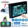 1 din 7 дюймов Автомобильный Радиоприемник Универсальный Мультимедиа Видео Плеер Стерео GPS Беспроводной CarPlay Android Auto Wi-Fi FM Bluetooth