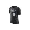 Basketball Sports Short Sleeve T-shirt SW Fan Edition Nets Irving No. 11 Men Tops Black CT9420-013