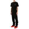Stussy Kingston Футболка Королевский Парад Короткий Рукав Американский Винтаж Футболка Унисекс Топы Черный 1904440-black
