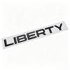 Автонаклейка LIBERTY подходит для тюнинга автомобиля Наклейка на багажник с английским алфавитом LIBERTY Логотип на багажник