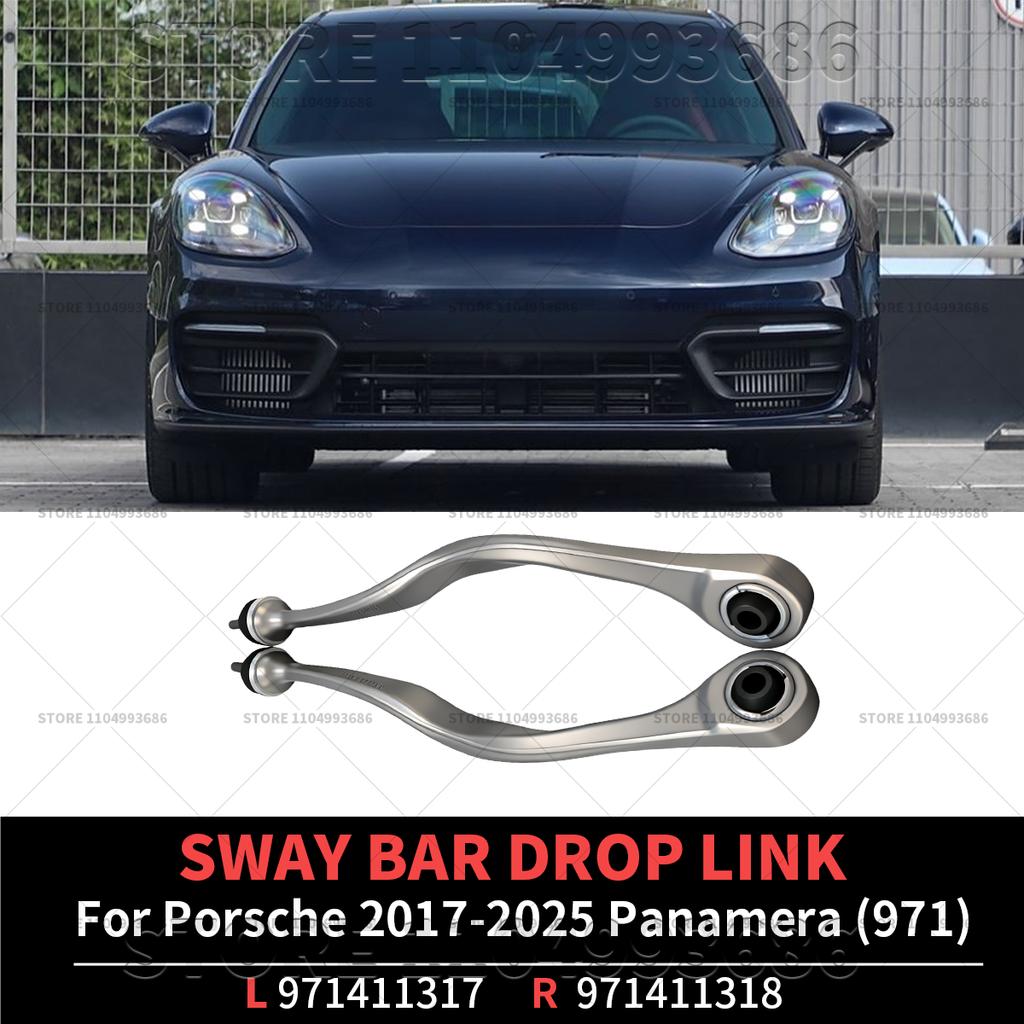 For 2017-2025 Porsche Panamera (971) Front Suspension Stabilizer Bar Link Kit OEM 971411317 971411318 9A741131701 9A741131801