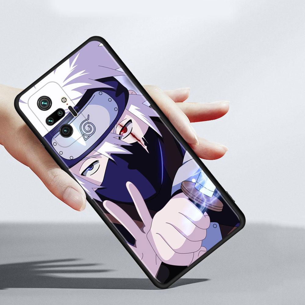 Чехол для телефона Xiaomi Redmi 9 9a 9c 8 k40 Note 9s 9 10 11 8 pro 7 11t 9t 8t, силиконовый чехол аниме Наруто Какаши