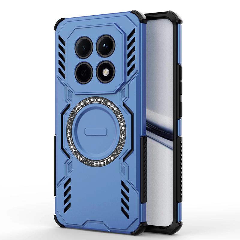 KEYSION Термозащитный чехол для Redmi Note 15 5G 15 Pro 4G, магнитный охлаждающий ударопрочный чехол для телефона для Redmi Note 15 Pro+ 5G