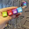 Расслабляющий DIY Брелок-клавиатура для fidget-игр Ключи Кнопка Колпачок клавиши Кликер Для скоротания времени Снятие стресса Пальцевые колпачки для клавиатуры