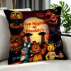 Game Five Nights At Freddy'S Cushion Cover Cushion Cover Set 4Pcs 50X50 45X45 40X40 Pillowcase Decorative Sofa Home Decor