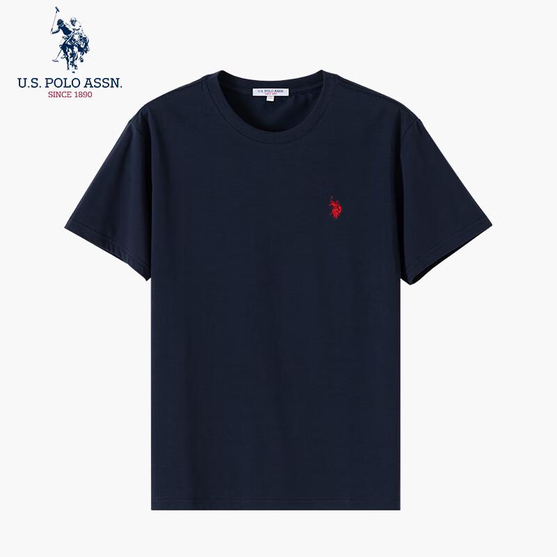 U.S. Polo Assn. Мужская футболка с коротким рукавом "Ленивый хлопок"