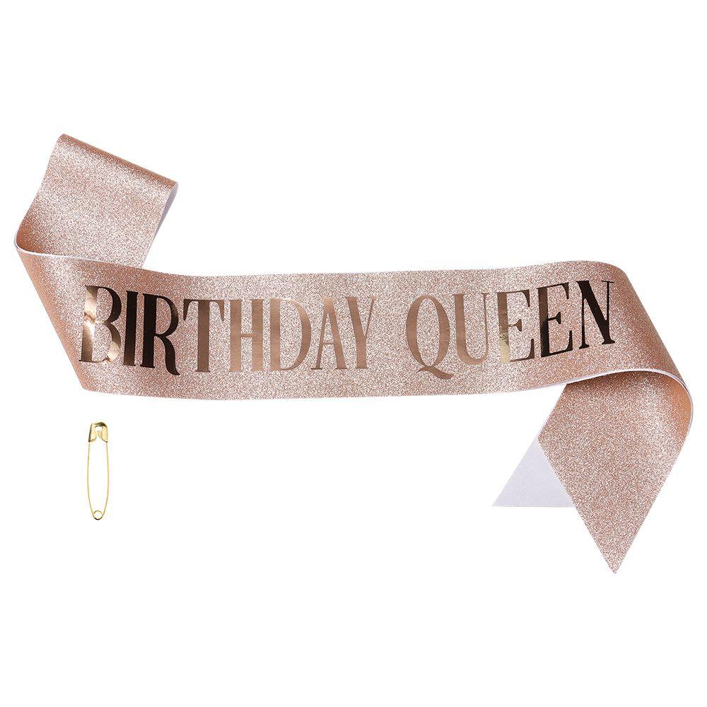 Модный атласный пояс принцессы корона головной убор на день рождения королева повязка на голову тиара обруч для волос