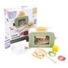 Игрушка для кухни - Деревянный тостер для детей - Имитация бытовой техники +3 года - 13 предметов