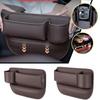 1/2PCS Storage Box Multifunction Car Seat Gap Organizer Storage Box Pocket Universal Wallet Keys Card Cup Phone Holder Auto Interior Accessories