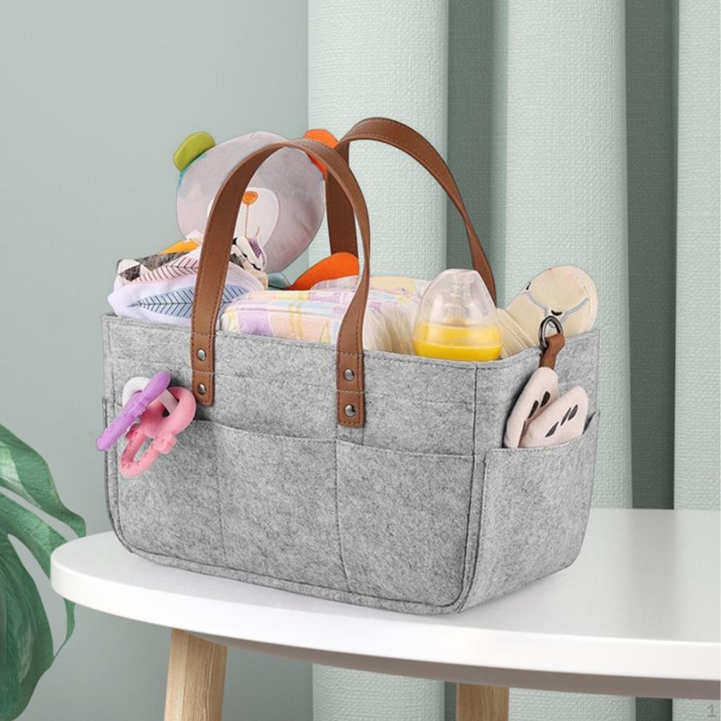 Сумка для детских подгузников, удобный органайзер для продуктов, большая вместимость, место для хранения в детской