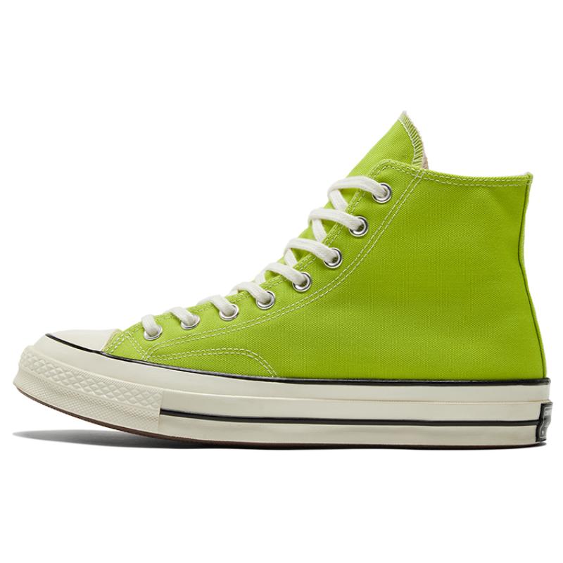 Converse 1970-е Chuck Taylor All Star Модные высокие парусиновые унисекс конфетно-зеленые