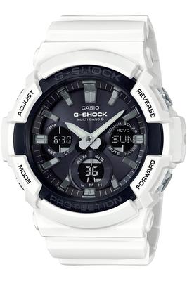 Casio Solar Белые GAW-100B-7AJF Мужские Радиоуправляемые Часы,