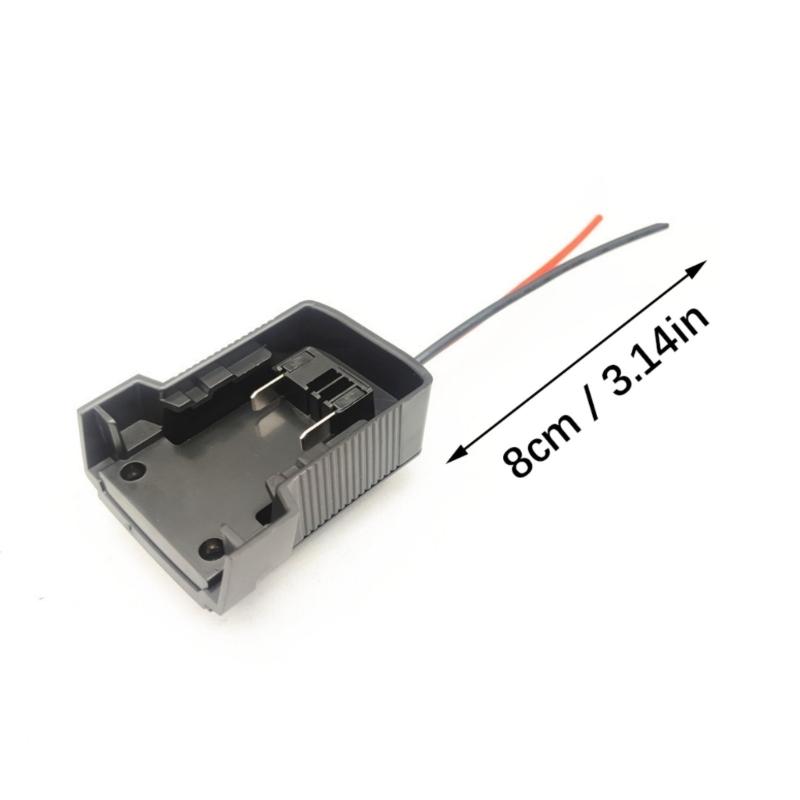 Portable 18V Lithium Batteries Output Adapter Converter With Stable Voltages For 18V Battery Outdoor Tool And Electronics