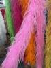DIY Цветная боа из страусиных перьев 6-слойный пушистый шарф 0,5/1/2/3/4 метра для свадебного платья, карнавального костюма, вечеринки, декора