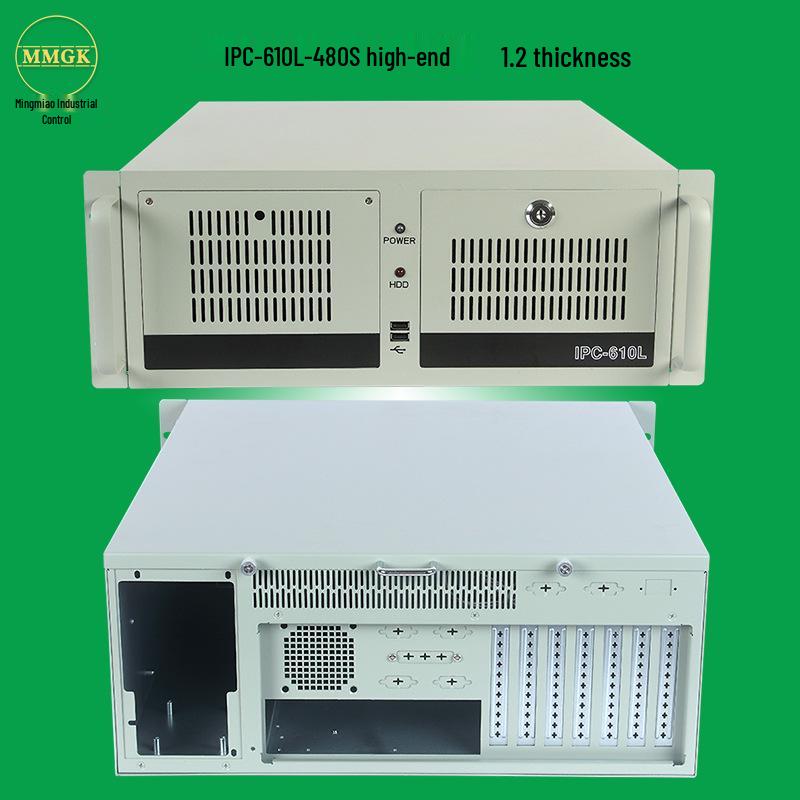 Промышленный 4U 19" Рэковый ПК Шасси, 7 слотов IPC610L450, Толщина 1,2 мм