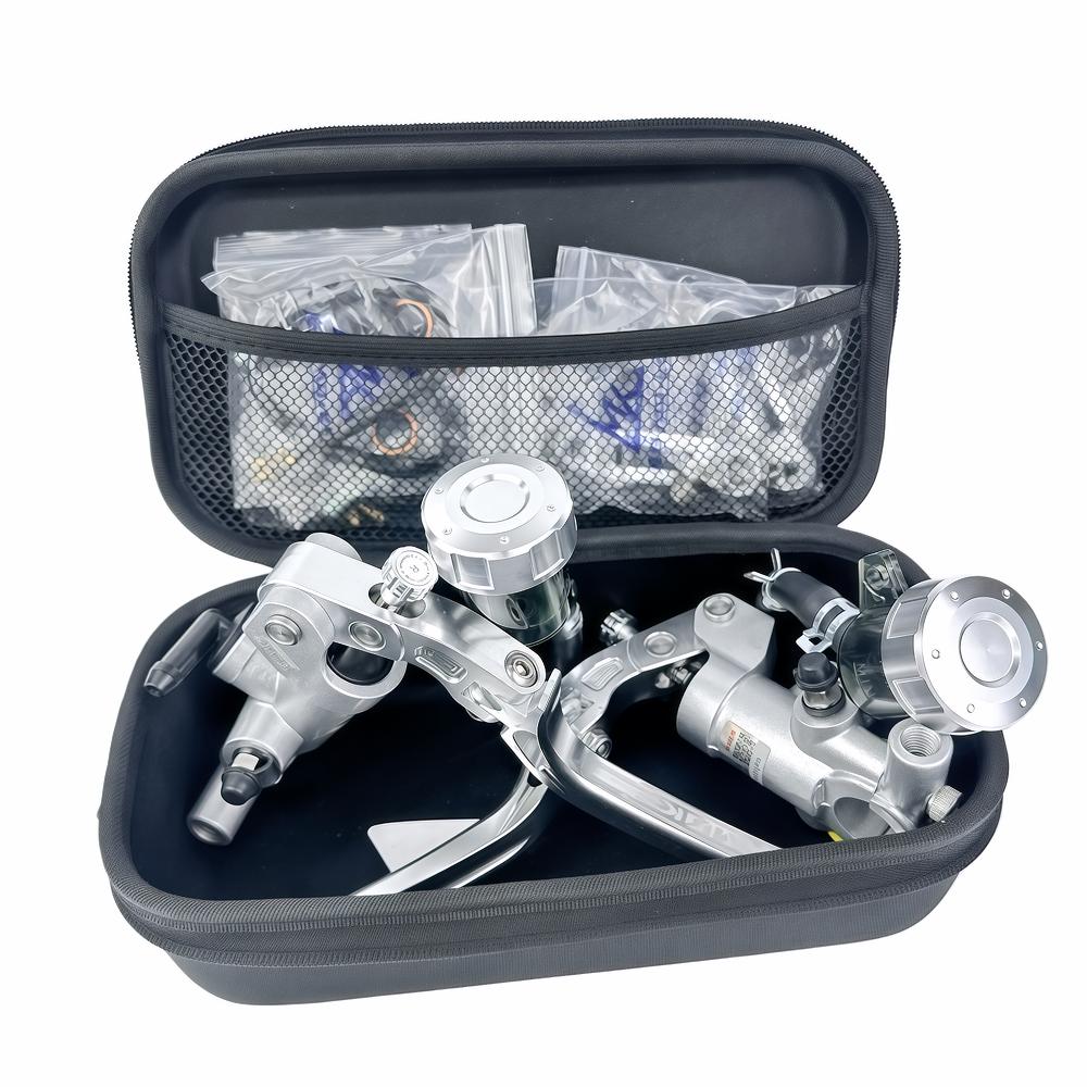 15mm Piston Motorcycle Foldable Clutch Brake Lever Anti-Drop CNC Aluminum Adjustable Universal Modification Accessories Upgrade