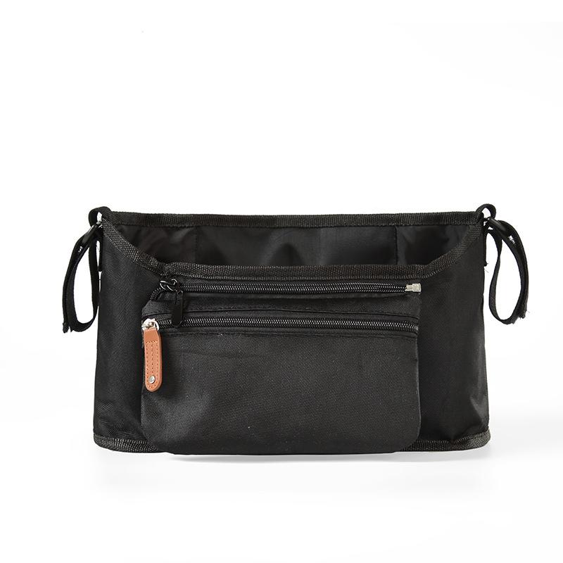 Сумка для детской коляски, универсальная износостойкая сумка для подгузников, многокарманная дорожная сумка для мам, держатель для стаканчиков, органайзер для детской коляски