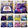 Home Bedding Set Dream Catcher Printing Bed Set Feather Duvet Cover Set Highend Polyester Quilt Cover Children Single Size Bed Cover