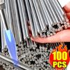 100/10PCS Aluminum Welding Rods Easy Melt Low Temperature Universal Silver Welding Cored Wire Solder Repair Holes Hand Tools