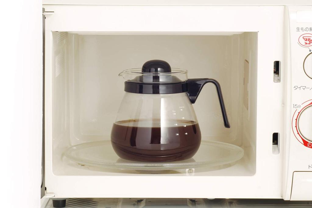 iwaki Heat-Resistant Glass Coffee Drip Pot, Microwave-Safe, Black, 1L, Coffee 1000, KT7966-BK2