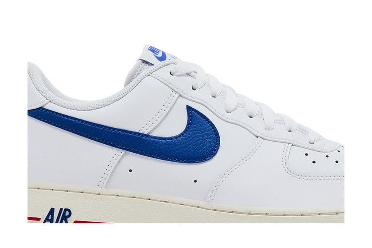 Мужские кроссовки Nike Air Force 1 Low '07 USA Basketball Белый/Игровой Синий/Университетский Красный