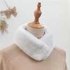 Real Rex Rabbit Fur Scarf For Women Winter Warm Double-Sided Thickened Fur Collar Luxury Fur Neck Warmer Natural Fur Scarves