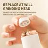 USB portable foot grinder with 2 speeds and 3 grinding heads to choose from, compact and portable foot grinders