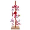 OKBABY Hanging Hina Doll Natural Wood Stand 44cm Cute Hina Perfect for First Doll Festival Decoration, Included, Tall, Doll, Kasafuku, Handmade,