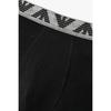 Emporio Armani Мужские S хлопковые брюки с блестящей отделкой и кулиской 0816112162