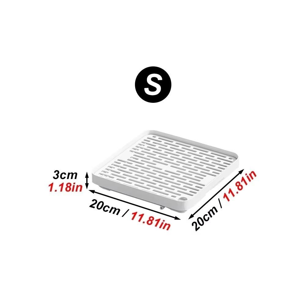 New Small Rabbit Litter Box Plastic Double-layer Pet Toilet Tray Rectangular Bunnie Corner Toilet Box For Ferret Hamster