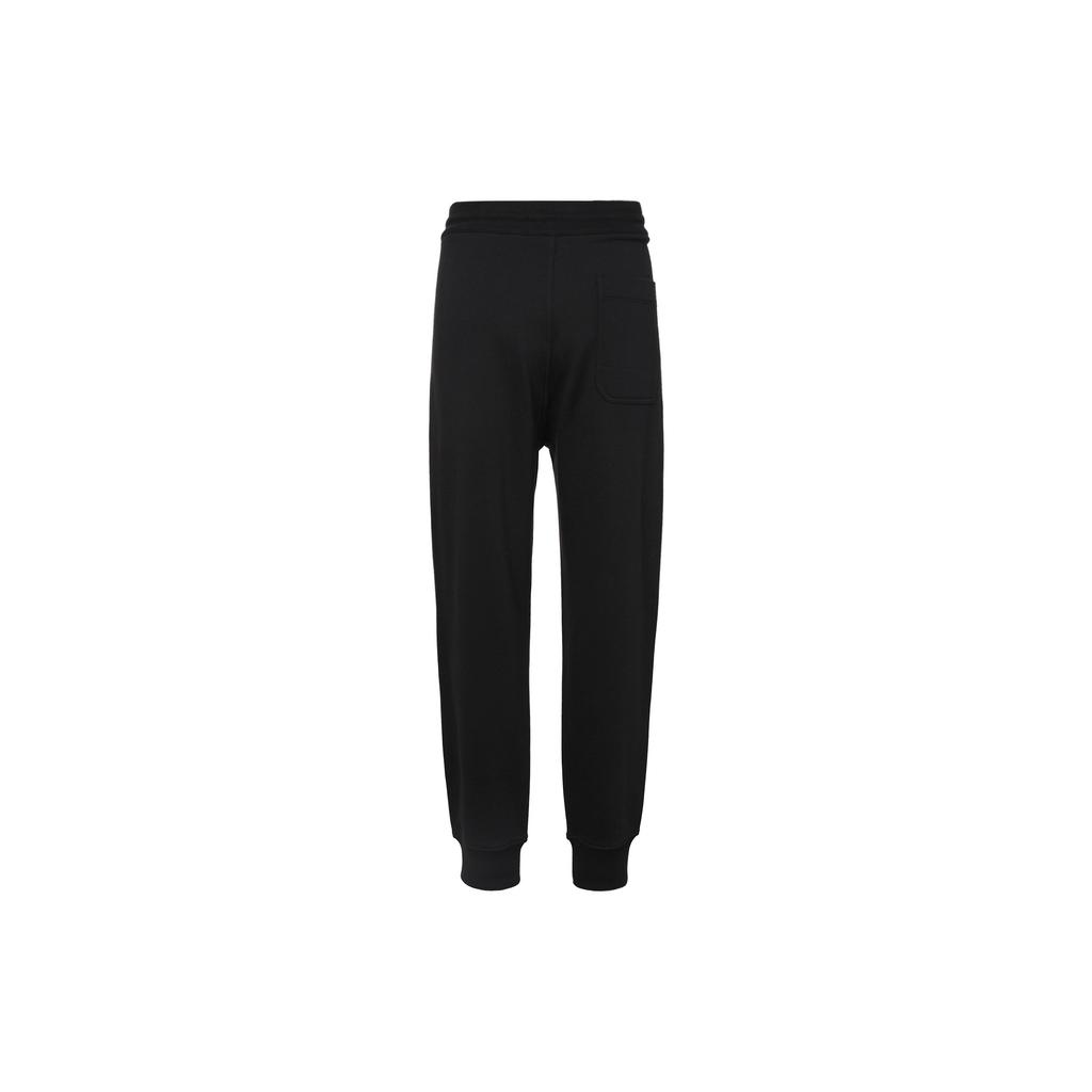 Брюки мужские уличная одежда из органического хлопка adidas Y-3 Terry с манжетами черного цвета H44799
