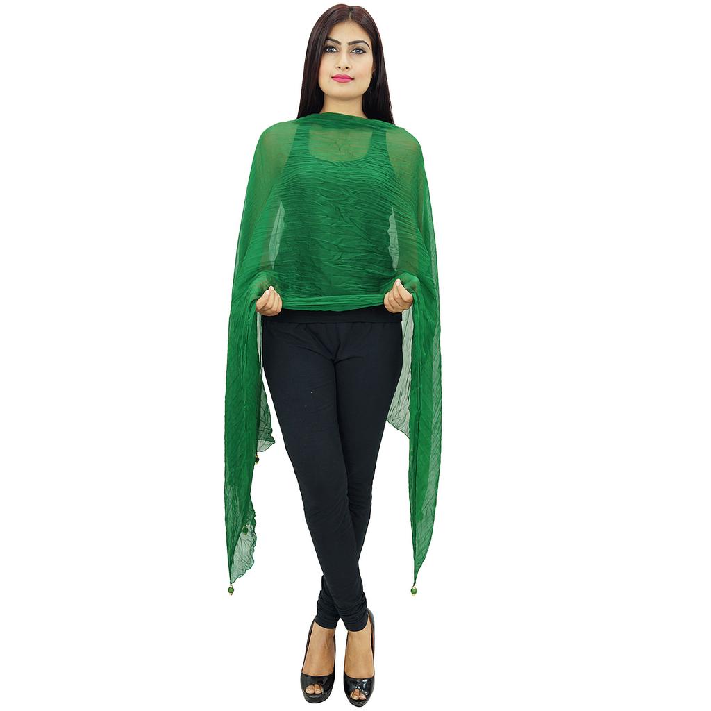 Длинные палантины с запахом на шею из шифоновой смеси Dupatta Women Chunni Indian Scarves