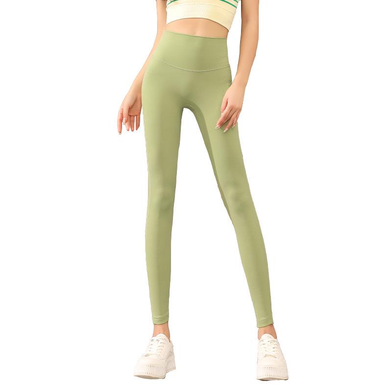 Женские брюки для йоги с высокой талией - Подтягивающие ягодицы, Быстросохнущие, Дышащая фитнес-одежда для весны/лета. Идеально для тренировок, бега и спорта.